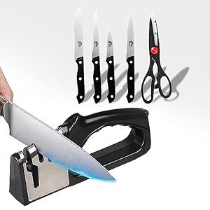 manogyam knife sharpener  3stage chef knife sharpener  manual sharpeners  kitchen blade sharpening tool  kitchen tool  professional sharpening tool for kitchen
