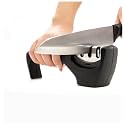 MANOGYAM Professional Knife Sharpener - Manual Kitchen Blade Sharpening Tool for Knives (Small)