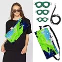 MANON ROSA Sugar Glider Pouch & Harness Set, Bonding Sling for Travel Green