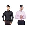 MANQ Men39s Regular Fit Formal Shirt Pack