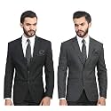 MANQ Men39s Slim Fit Single Breasted Blazer