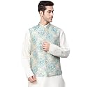 MANQ Men Sea Green amp beige Woven