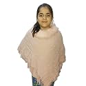 MANRA Kids Woolen Round Neck Solid Ponchu (Sc-Kids Round Neck Ponchu)
