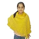 MANRA Kids Woolen Round Neck Solid Ponchu (Sc-Kids Round Neck Ponchu)
