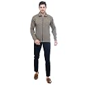 MANRA MANRA Men Zipper Thick Fabric Woolen