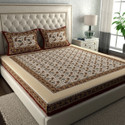 Manshar Cotton Double Flat 144 TC Jaipuri