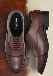 MANSTARK Genuine Leather Formal Shoe Office Shoe