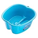 Mantello Foot Bath, Extra Large, Foot Soaking Tub - Pedicure Bowl - Foot Soak Tub (Blue)