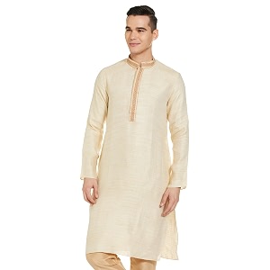 Manthan Art Silk Casual Kurta for Men