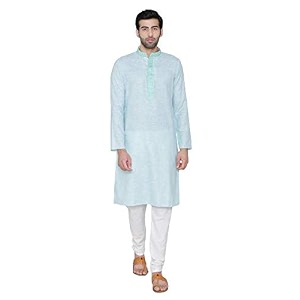 Manthan Cotton Solid Kurta for Men