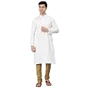 Manthan Men39s Cotton Solid Kurta