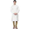 Manthan Men39s Cotton Solid Kurta