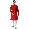 Manthan Men39s Kurta Mandarin Collar Full Sleeves