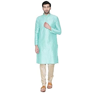 Manthan Mens Silk Kurta for Men