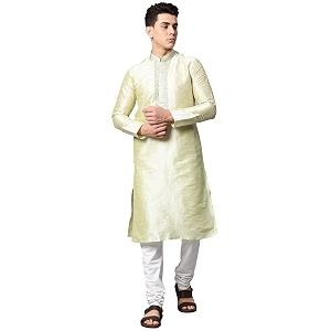 Manthan Mens Full Sleeves Striped Blended Cotton