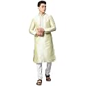 Manthan Mens Full Sleeves Striped Blended Cotton
