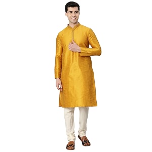 manthan solid kurta for men