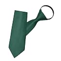Mantieqingway Pre-tied Adjustable Zipper Neck Ties for Men 3.15' 'Mens Necktie for Office Graduation School Uniforms