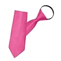 Mantieqingway Pre-tied Adjustable Zipper Neck Ties for Men 3.15' 'Mens Necktie for Office Graduation School Uniforms