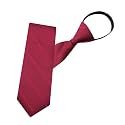 Mantieqingway Pre-tied Adjustable Zipper Neck Ties for Men 3.15' 'Mens Necktie for Office Graduation School Uniforms