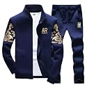 MANTORS Men39s Hooded Athletic Tracksuit Full Zip