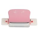 Manual Binding Machines Multipurpose, 6 Holes Cinch Book Binding Machine, Hand Binding Tool with Alloy Steel Cutterheads, for A4 B5 A5 Paper Punching, Home Office Use (Roseate)