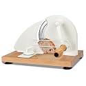 Manual Bread Slicer for Homemade Sourdough Bread, Hand Crank Bread Slicer