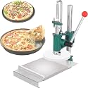 Manual Pizza Dough Press Machine,Commercial Dough Roller Sheeting Pasta Machine,Stainless-Steel Pizza Press,Dough Pastry Manual Press Machine,for Home,Kitchen &amp; Commercial Use(16cm)
