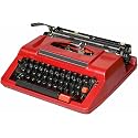 Manual Typewriter - Vintage Portable Writing Machine for Letters and Novels - Traditional Collectible Designed for Writers - Perfect Unique Gift