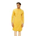 Manyavar Men's Cotton Blend Regular Kurta (1pc)