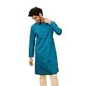 Manyavar Men's Cotton Blend Regular Kurta (1pc)