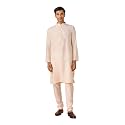 Manyavar Men39s Art Silk Blend Jacquard Kurta