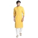 Manyavar Men39s Chikankari Kurta Set 2pcs