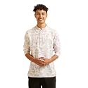 Manyavar Men39s Cotton Blend Printed Short Kurta