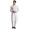 Manyavar Men's Festive Kurta Set with Embroidery Work