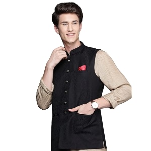 Manyavar Mens Nehru Jacket