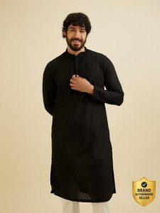 MANYAVAR Men Kurta Pyjama Set