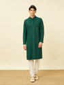 MANYAVAR Men Kurta Pyjama Set