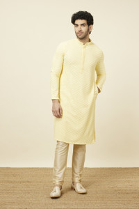 MANYAVAR Men Viscose Rayon Kurta Pyjama Set