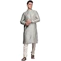 Manyavar Men39s Viscose Blend Kurta Set 2pcs