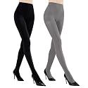 MANZI Run Resistant Control Top Panty Hose Opaque Tights