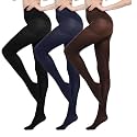 MANZI Run Resistant Control Top Panty Hose Opaque Tights