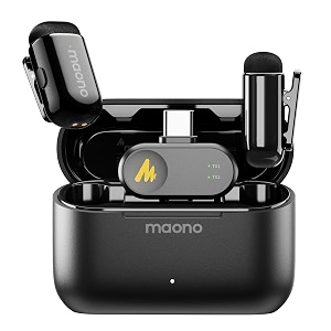 MAONO Wave T1 Mini Lavalier Microphone for