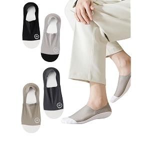 maou men39s amp women39s low cut no show socks  padded anti-slip silicone heel  premium cotton blend invisible amp sweat wicking for sneakers dress shoes pack of 2346 and 9