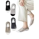 MAOU Men's &amp; Women's Low Cut No Show Socks | Padded Anti-Slip Silicone Heel | Premium Cotton Blend, Invisible &amp; Sweat Wicking for Sneakers, Dress Shoes (pack of 2,3,4,6 and 9)
