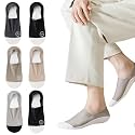 MAOU Men's &amp; Women's Low Cut No Show Socks | Padded Anti-Slip Silicone Heel | Premium Cotton Blend, Invisible &amp; Sweat Wicking for Sneakers, Dress Shoes (pack of 2,3,4,6 and 9)