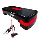 MAPACHE^TM AEROBIC STEPPER FOR MEN AND WOMEN USED For Home & Gym Use,ANTI-SKID,DURABLE, 7 COLORS, (68x28x15) Color (White)