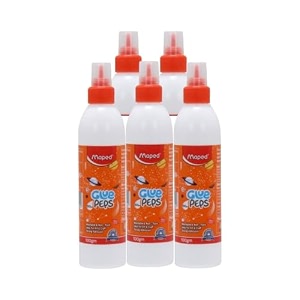 maped white synthetic glue 100gms-5pcs set  premium washable non-toxic  ideal for art amp craft school office  strong adhesion  multipurpose  safe for children  made in india