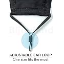 MAPLE DM-01 Mask for women Denim Reusable Washable Reversible 3 Layer Printed Fine Cotton Face Mask for Ladies Men Unisex With Adjustable Ear Loop Free Size