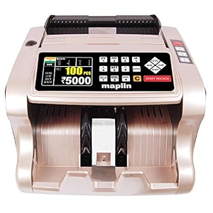 maplin multi currency counting machine compatible with old amp new inr- rs10 20 50100200 500 amp 2000 with fake note detector